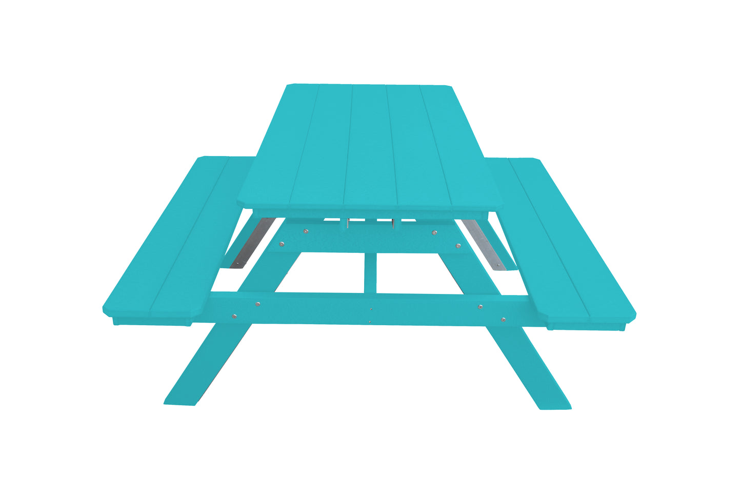 Bryton Park Poly Furniture Recycled Plastic 5' Picnic Table - LEAD TIME TO SHIP 10 BUSINESS DAYS