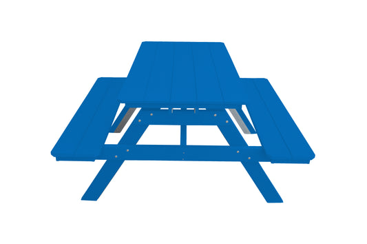 A&L Furniture Co. Recycled Plastic 5' Picnic Table - LEAD TIME TO SHIP 10 BUSINESS DAYS