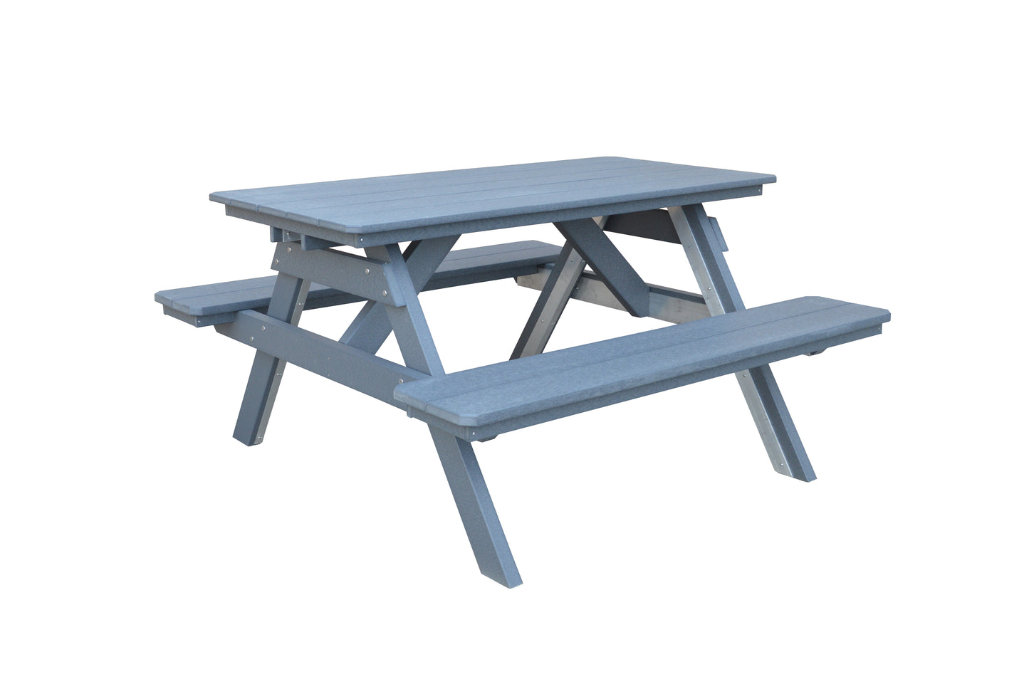 Bryton Park Poly Furniture Recycled Plastic 5' Picnic Table - LEAD TIME TO SHIP 10 BUSINESS DAYS