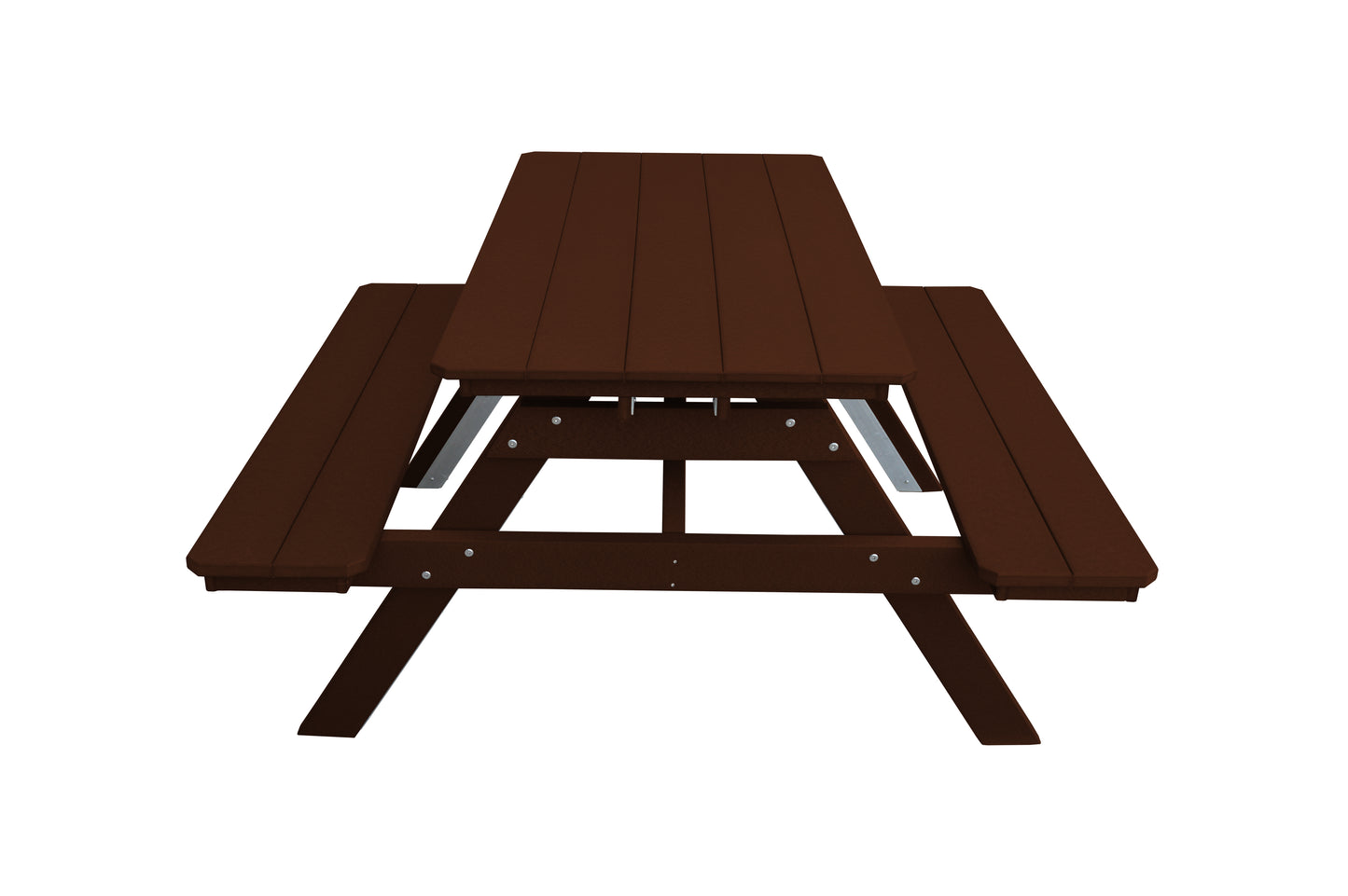 Bryton Park Poly Furniture Recycled Plastic 5' Picnic Table - LEAD TIME TO SHIP 10 BUSINESS DAYS