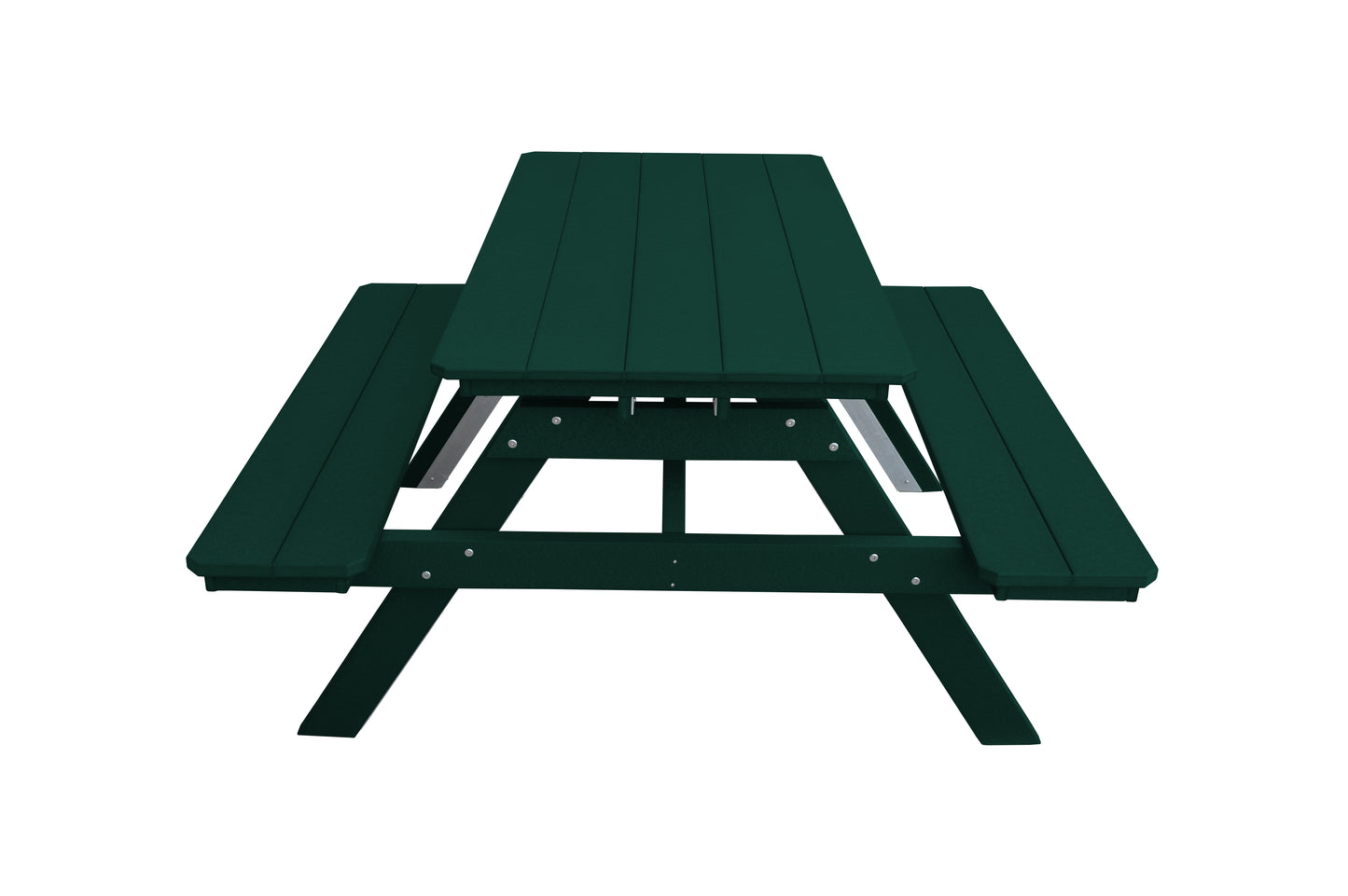 Bryton Park Poly Furniture Recycled Plastic 5' Picnic Table - LEAD TIME TO SHIP 10 BUSINESS DAYS