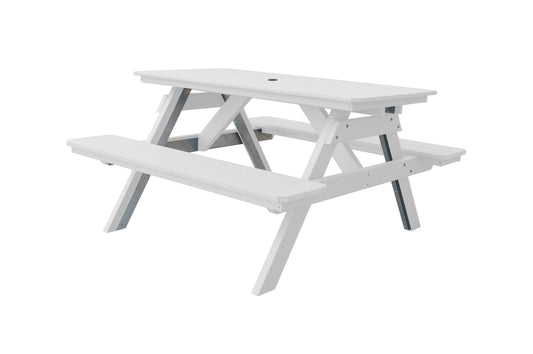 Bryton Park Poly Furniture Recycled Plastic 5' Picnic Table - LEAD TIME TO SHIP 10 BUSINESS DAYS