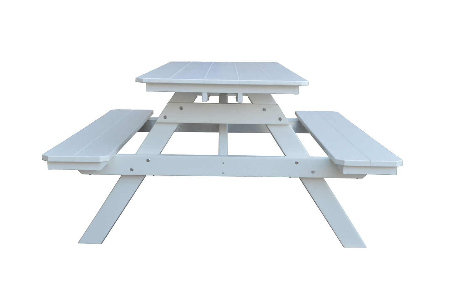 Bryton Park Poly Furniture Recycled Plastic 6' Picnic Table  - LEAD TIME TO SHIP 10 BUSINESS DAYS