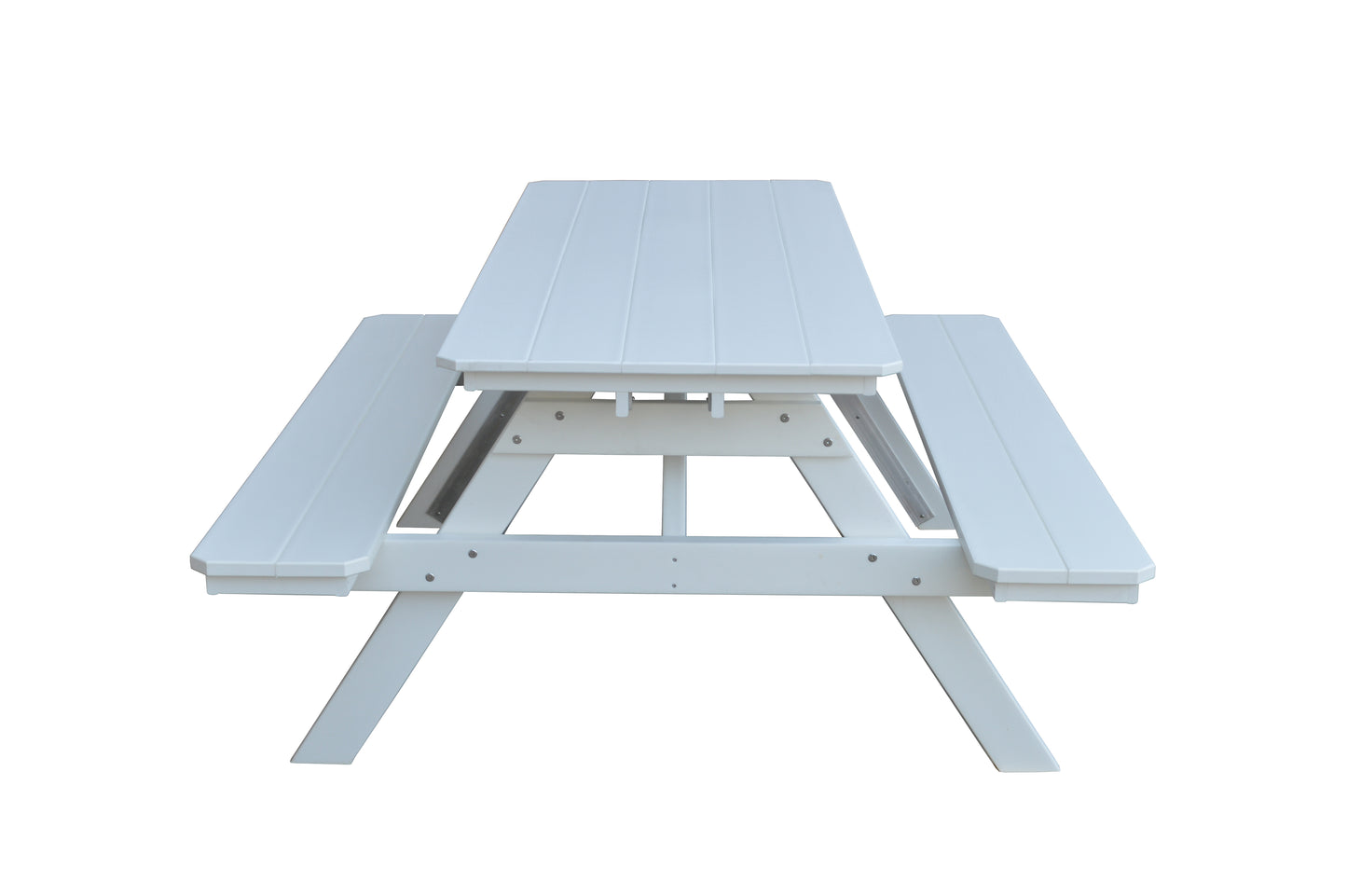 Bryton Park Poly Furniture Recycled Plastic 6' Picnic Table  - LEAD TIME TO SHIP 10 BUSINESS DAYS
