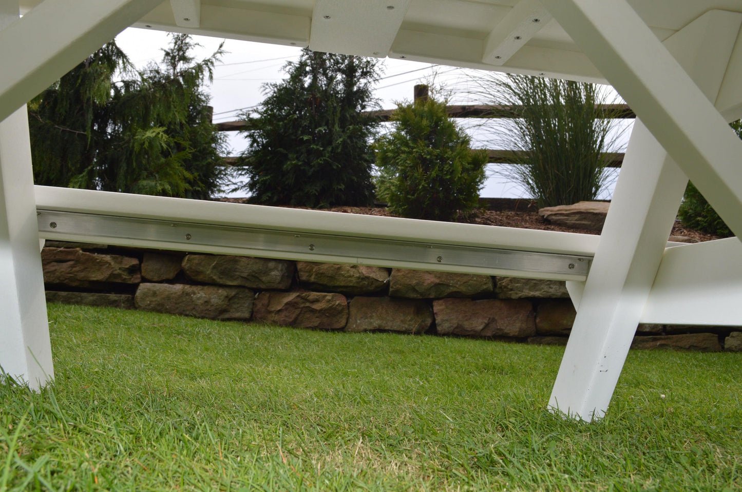 Bryton Park Recycled Plastic Kids Picnic Table - Specify for FREE 2" Umbrella Hole  - LEAD TIME TO SHIP 10 BUSINESS DAYS