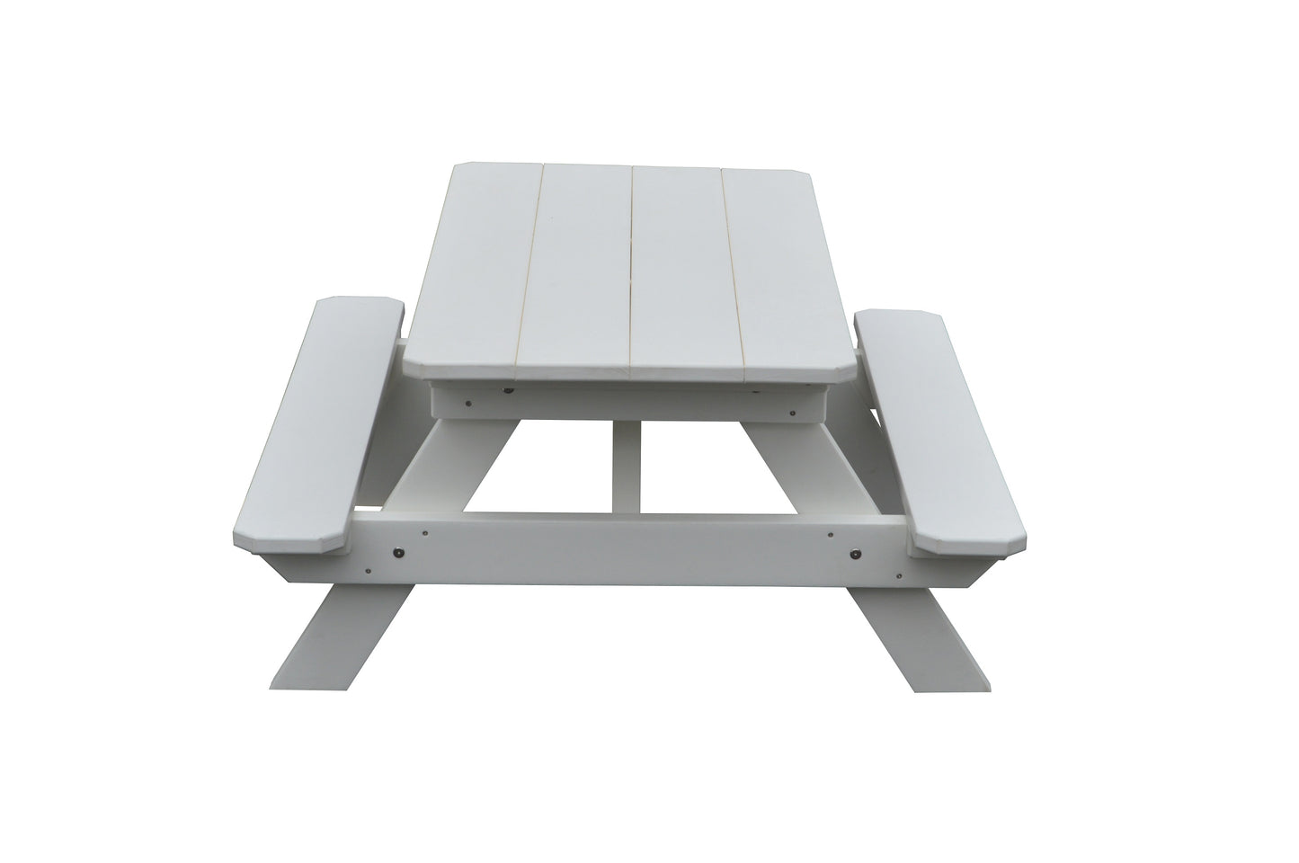Bryton Park Recycled Plastic Kids Picnic Table - Specify for FREE 2" Umbrella Hole  - LEAD TIME TO SHIP 10 BUSINESS DAYS