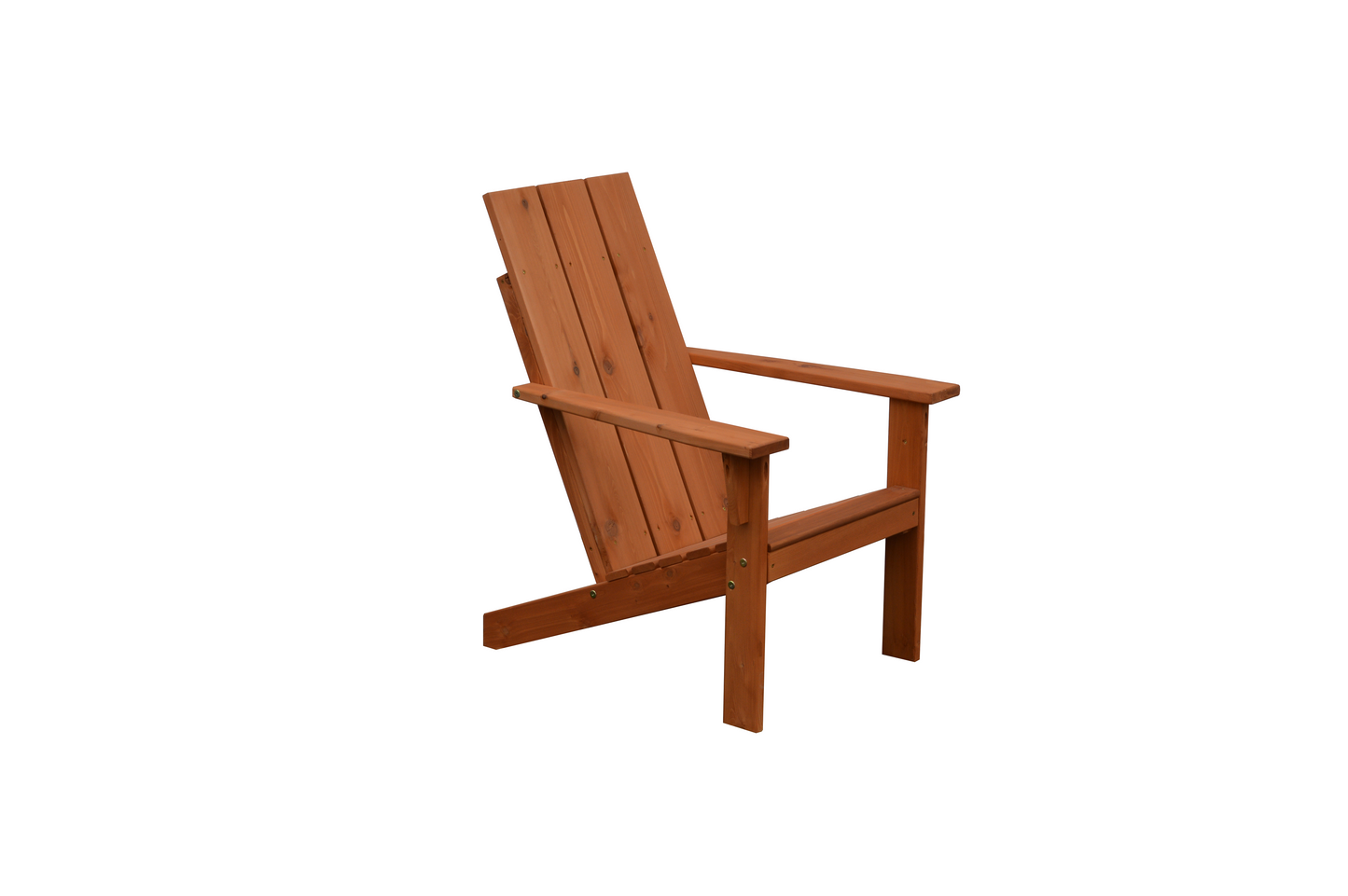 Regallion Outdoor Western Red Cedar Modern Adirondack Chair - LEAD TIME TO SHIP 2 WEEKS