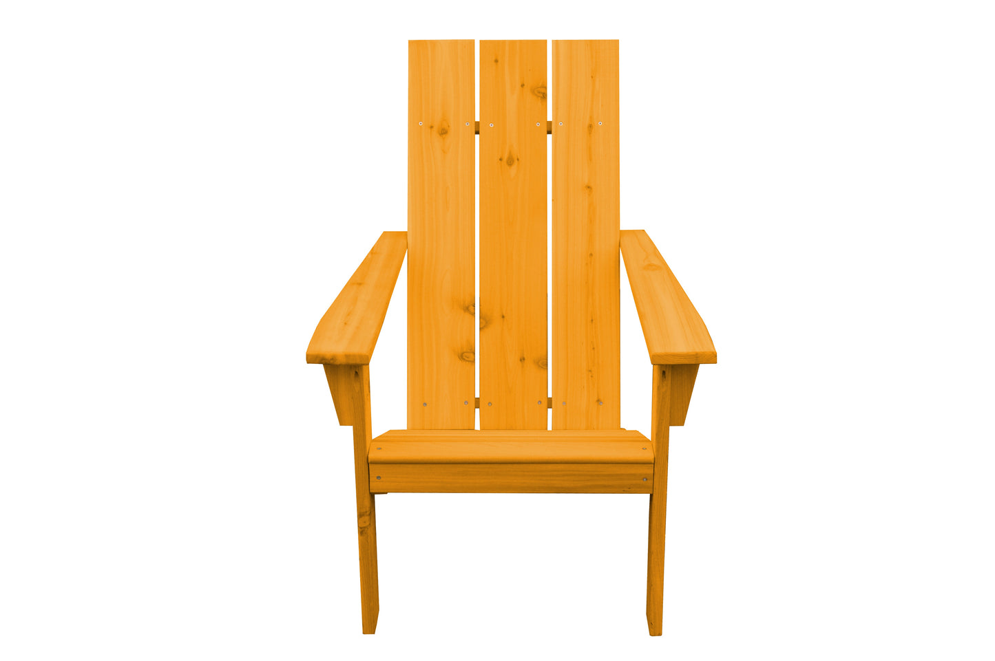 Regallion Outdoor Western Red Cedar Modern Adirondack Chair - LEAD TIME TO SHIP 2 WEEKS