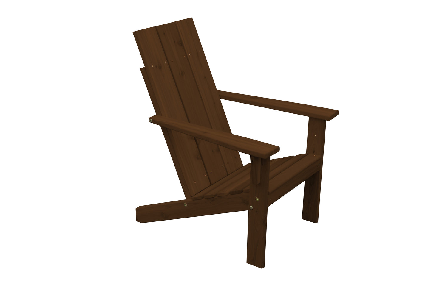 Regallion Outdoor Western Red Cedar Modern Adirondack Chair - LEAD TIME TO SHIP 2 WEEKS