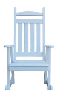 a&l classic porch rocking chair white