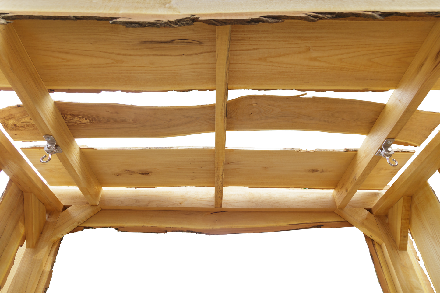 A&L Furniture Blue Mountain Collection 5' Appalachian Arbor with 4' Timberland Swing w/Rope - LEAD TIME TO SHIP 6 WEEKS
