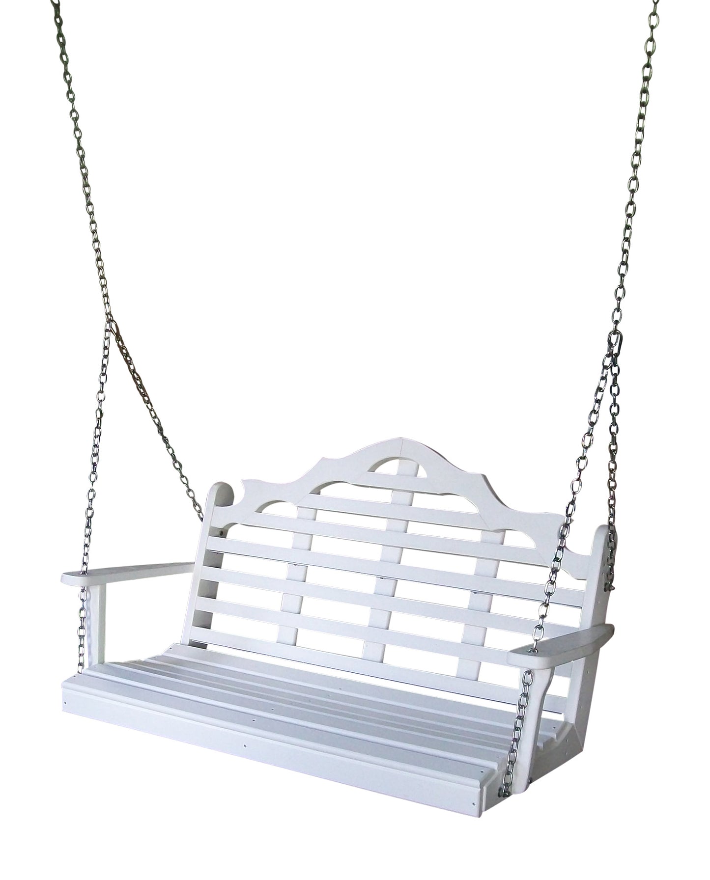 Bryton Park Poly Furniture Marlboro Recycled Plastic 4ft Porch Swing - LEAD TIME TO SHIP 10 BUSINESS DAYS