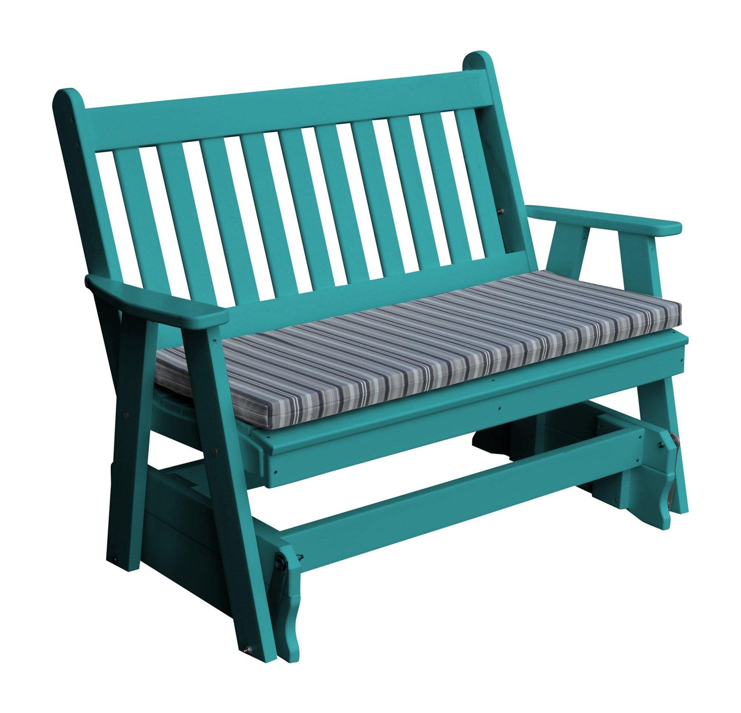 4ft Glider Chair Traditional Amish Glider Rocking Furniture