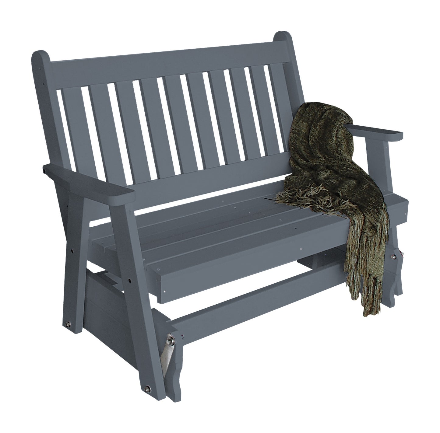 4ft Glider Chair Traditional Amish Glider Rocking Furniture