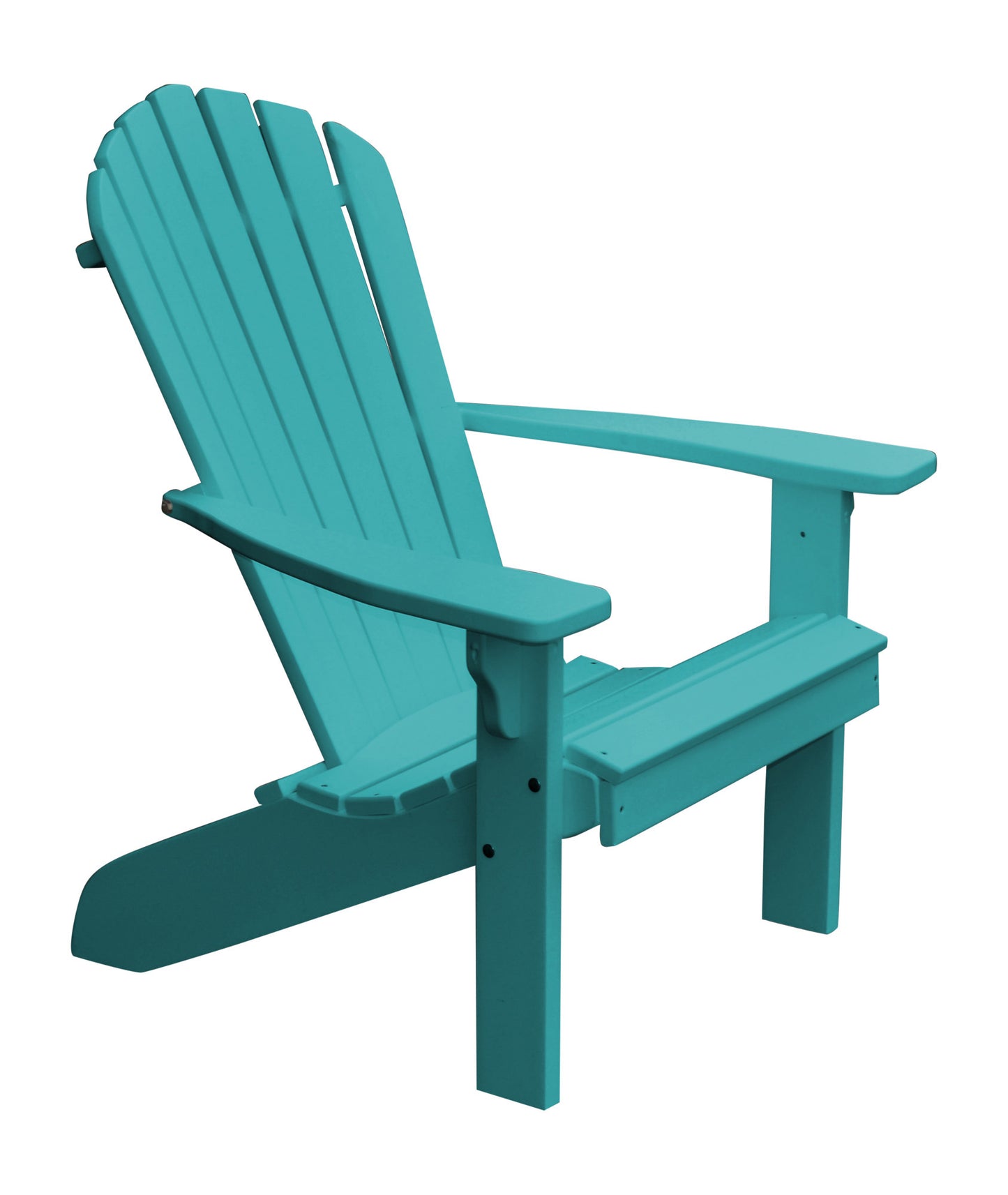 Bryton Park Poly Furniture Amish Made Recycled Plastic Fanback Adirondack Chair - LEAD TIME TO SHIP 10 BUSINESS DAYS