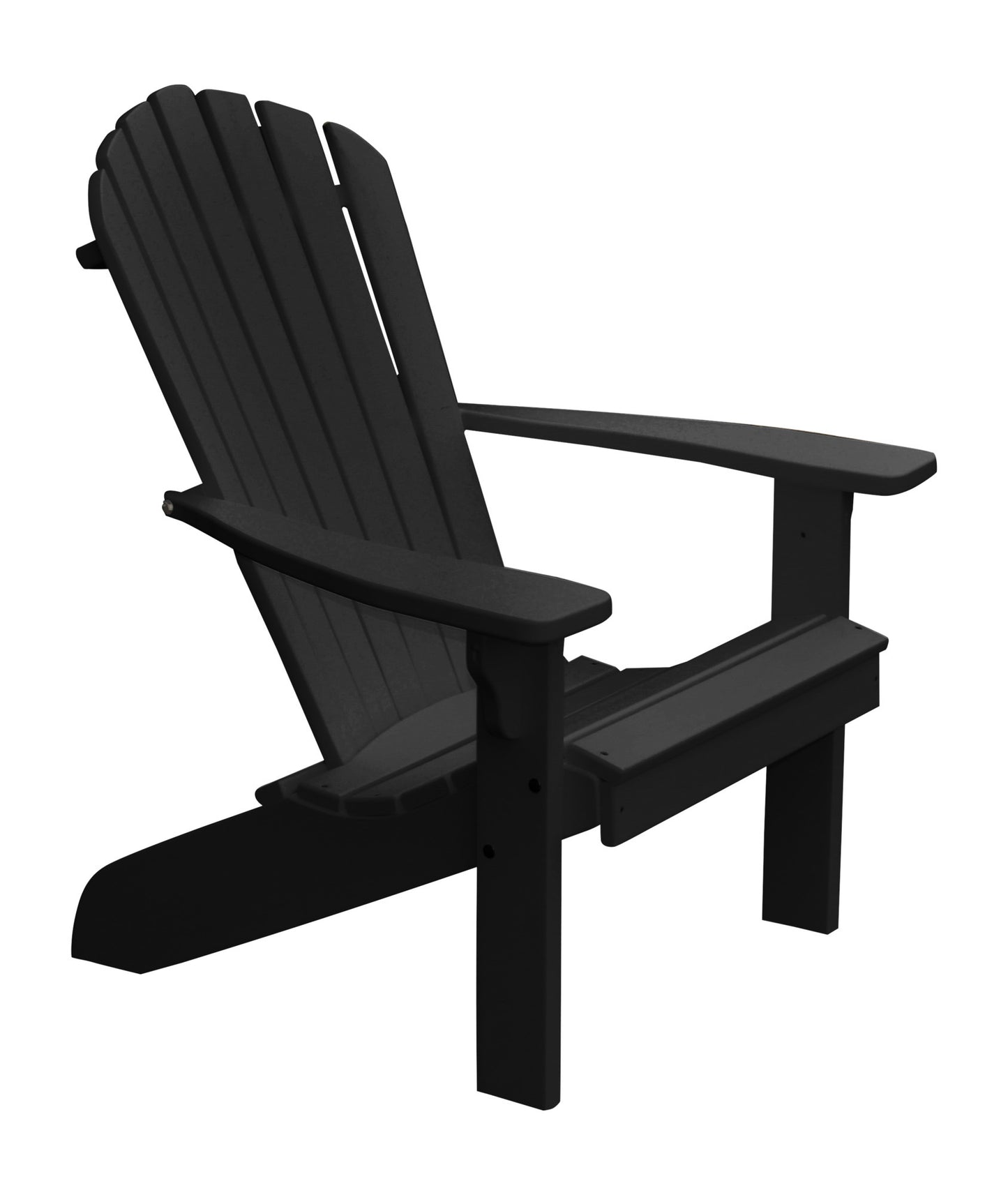 Bryton Park Poly Furniture Amish Made Recycled Plastic Fanback Adirondack Chair - LEAD TIME TO SHIP 10 BUSINESS DAYS