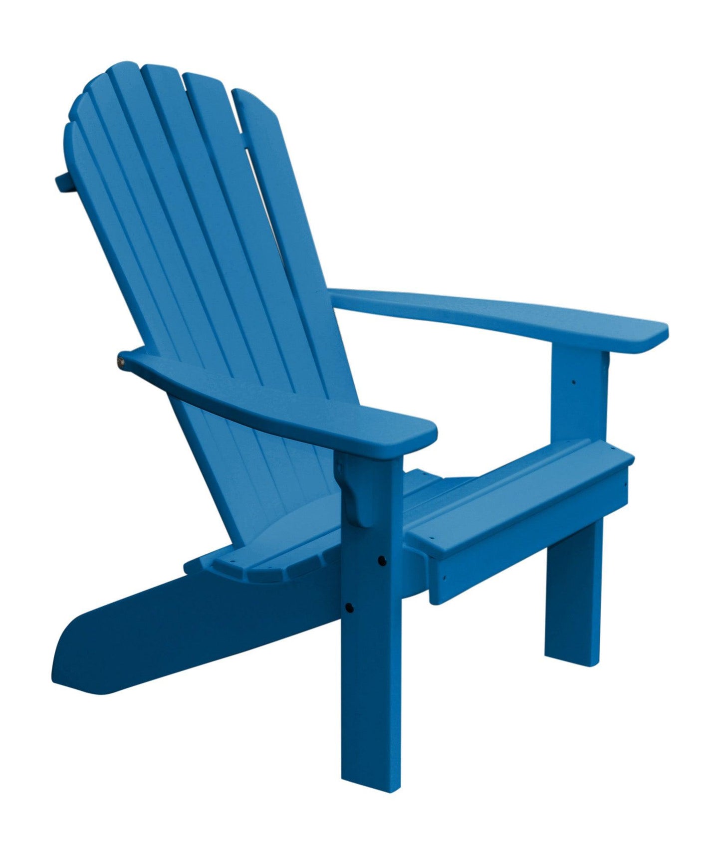Bryton Park Poly Furniture Amish Made Recycled Plastic Fanback Adirondack Chair - LEAD TIME TO SHIP 10 BUSINESS DAYS