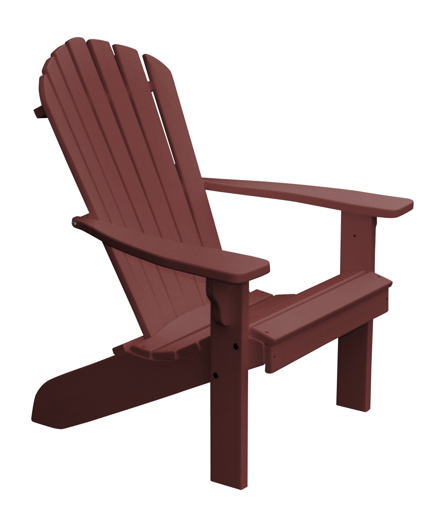 Bryton Park Poly Furniture Amish Made Recycled Plastic Fanback Adirondack Chair - LEAD TIME TO SHIP 10 BUSINESS DAYS
