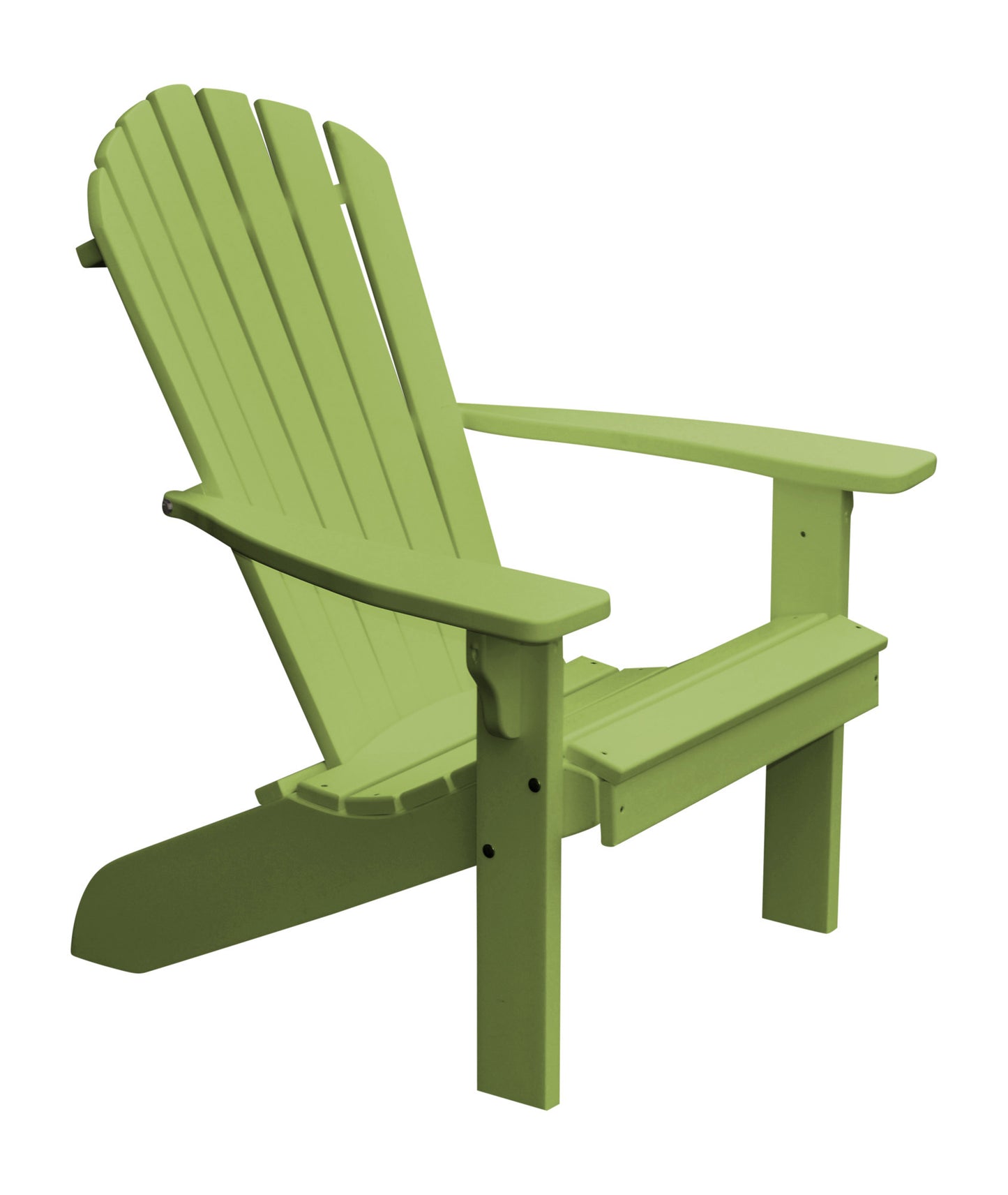 A&L Furniture Co. Amish Made Recycled Plastic Fanback Adirondack Chair - LEAD TIME TO SHIP 10 BUSINESS DAYS