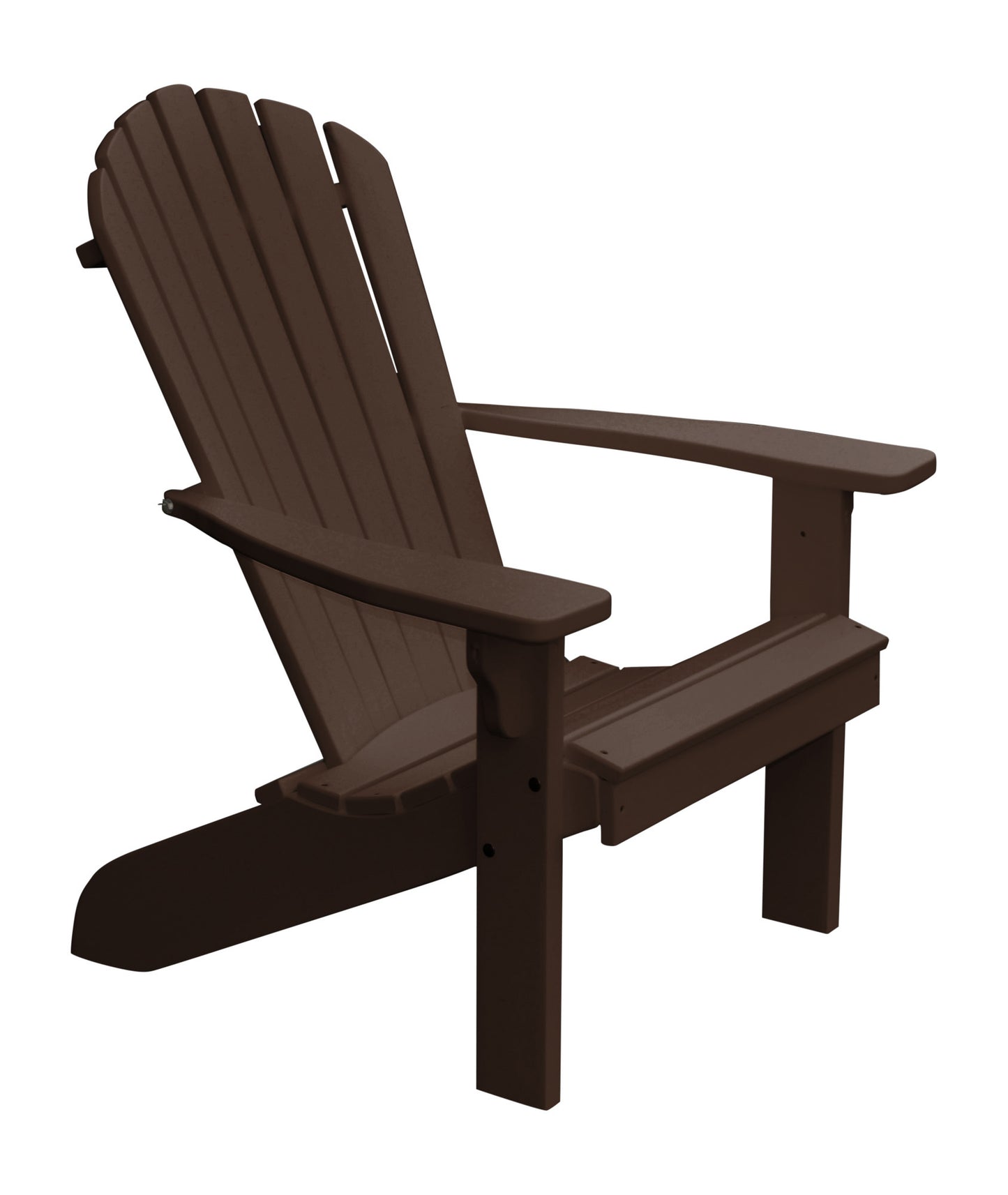 Bryton Park Poly Furniture Amish Made Recycled Plastic Fanback Adirondack Chair - LEAD TIME TO SHIP 10 BUSINESS DAYS