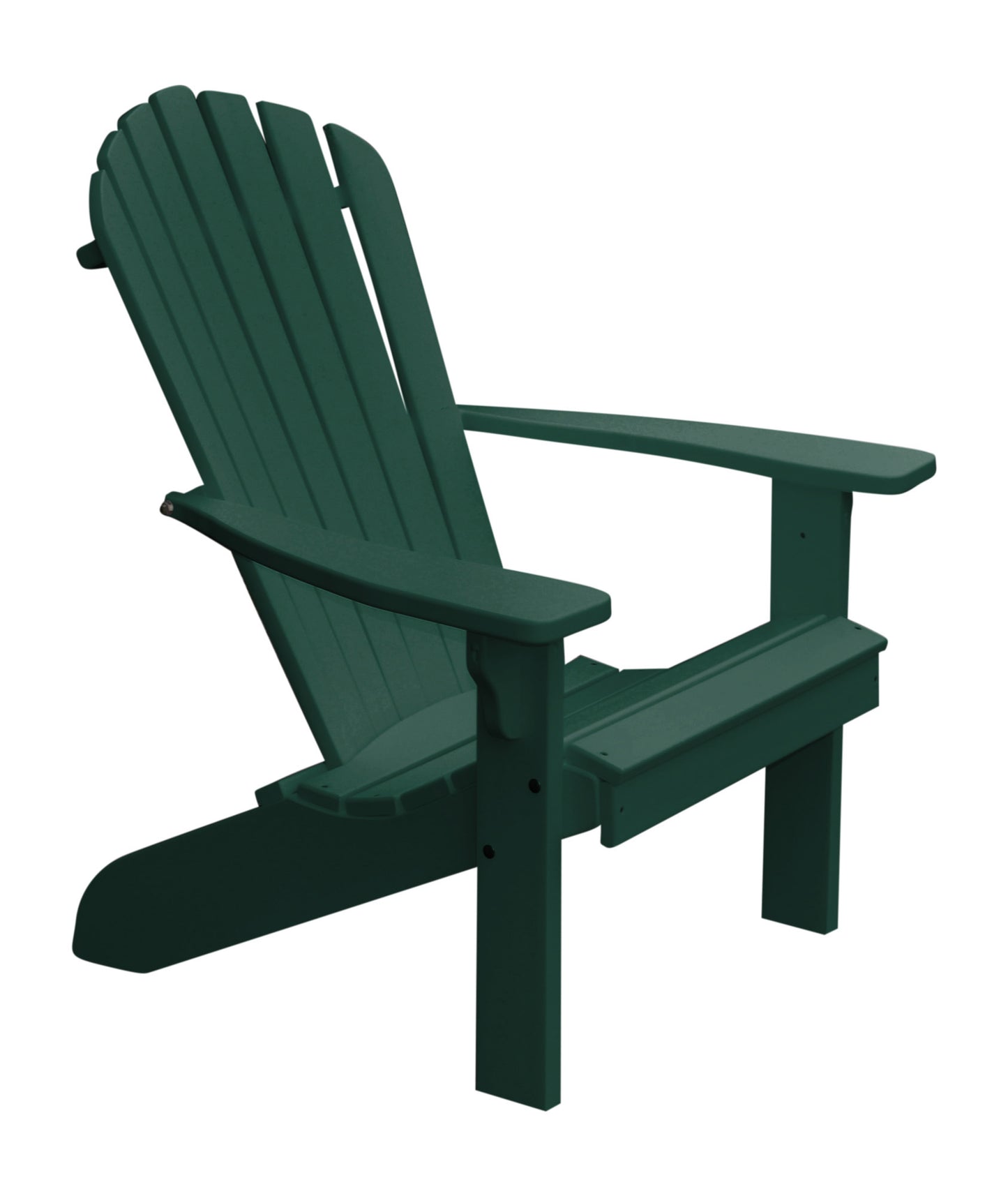 Bryton Park Poly Furniture Amish Made Recycled Plastic Fanback Adirondack Chair - LEAD TIME TO SHIP 10 BUSINESS DAYS