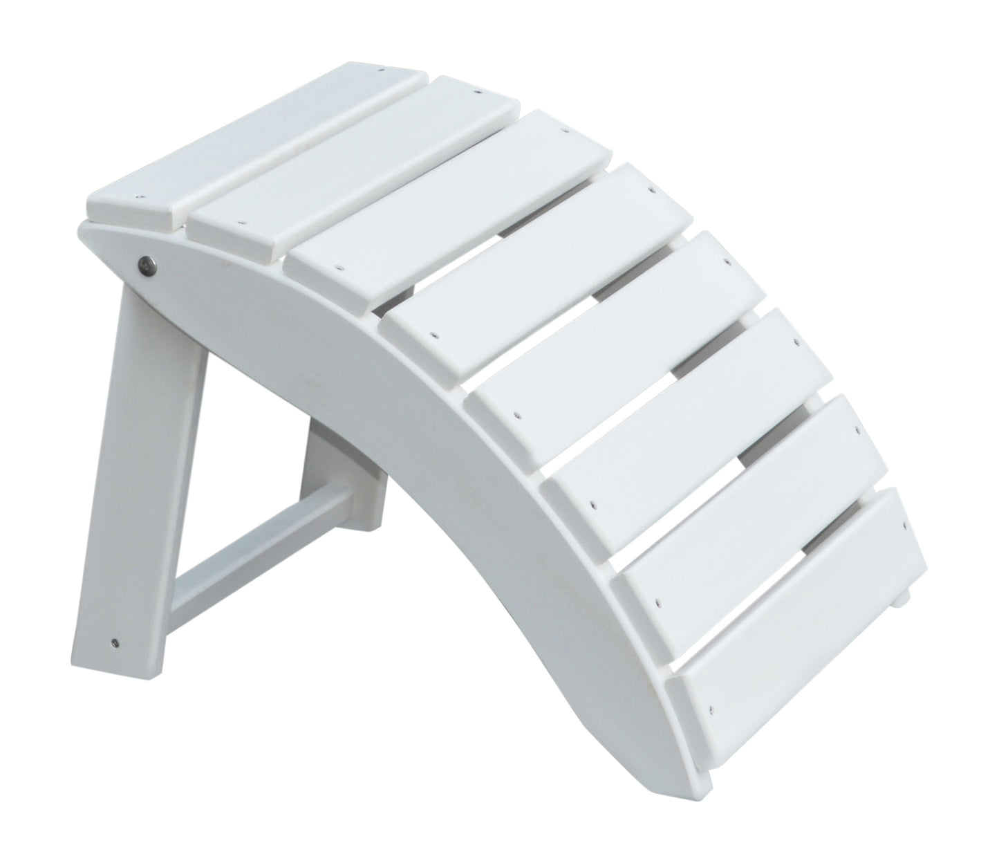 Bryton Park Poly Furniture Recycled Plastic Folding Ottoman - LEAD TIME TO SHIP 10 BUSINESS DAYS