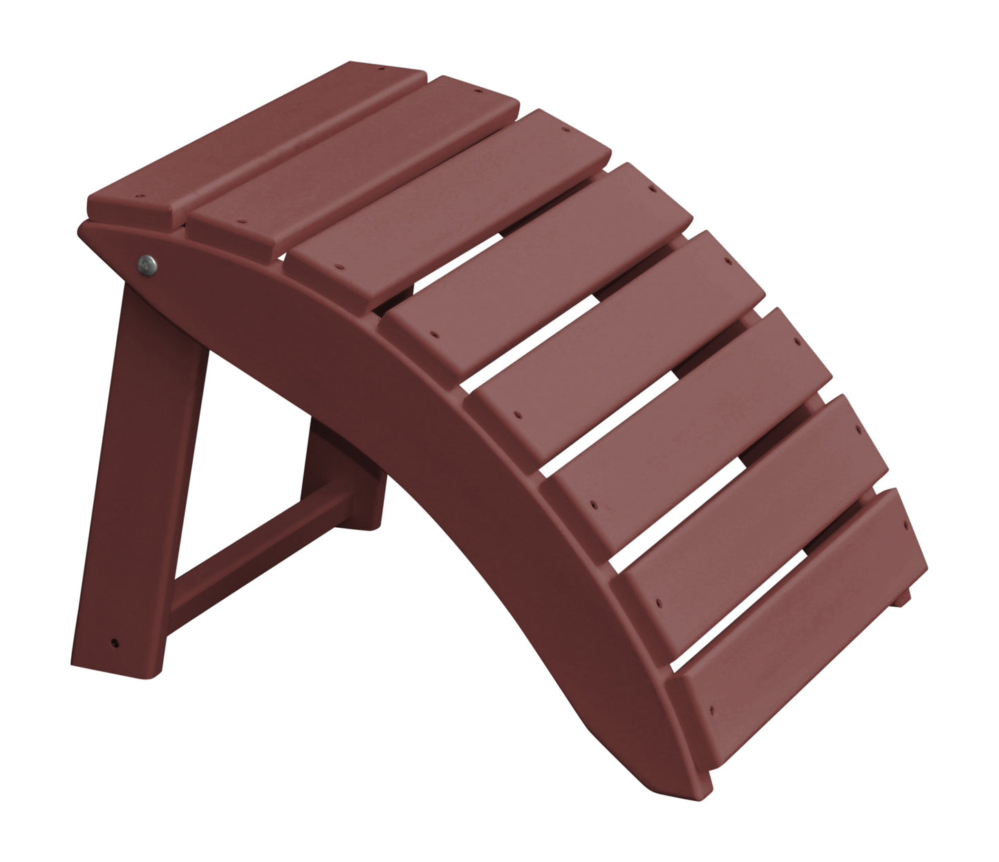 Bryton Park Poly Furniture Recycled Plastic Folding Ottoman - LEAD TIME TO SHIP 10 BUSINESS DAYS