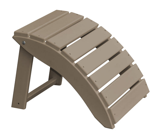 Bryton Park Poly Furniture Recycled Plastic Folding Ottoman - LEAD TIME TO SHIP 10 BUSINESS DAYS