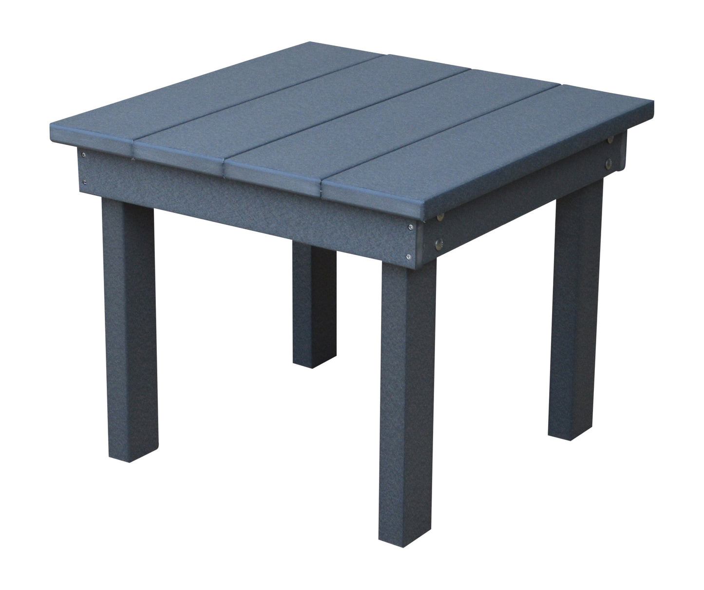 A&L Furniture Recycled Plastic 22" X 22" Square Poly Hampton End Table - LEAD TIME TO SHIP 10 BUSINESS DAYS