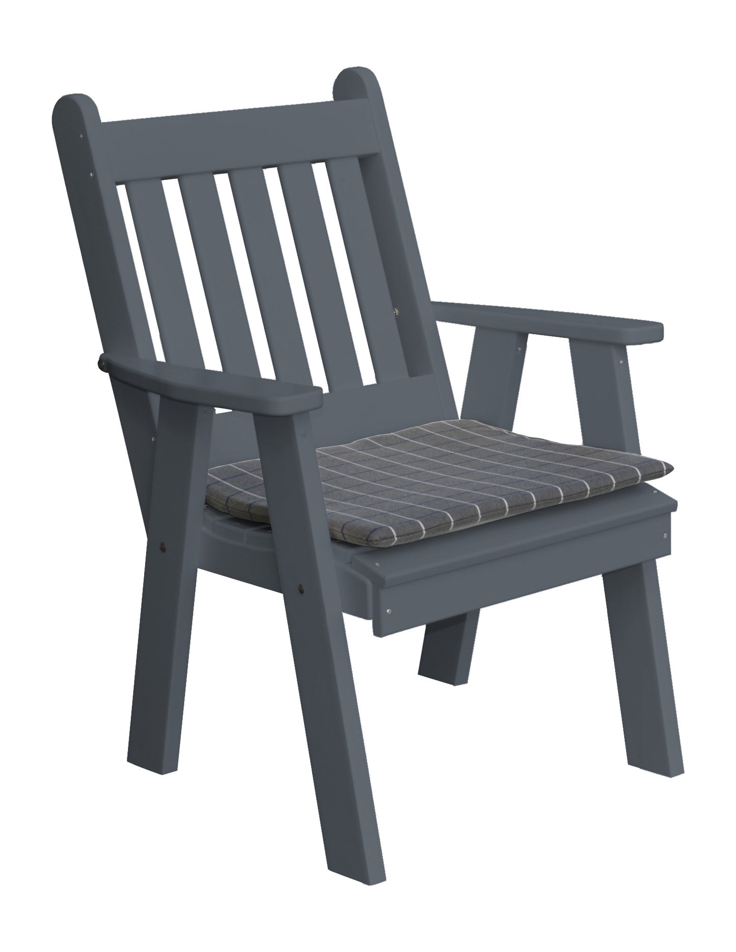 A&L Furniture Company Recycled Plastic Traditional English Deck Chair - LEAD TIME TO SHIP 10 BUSINESS DAYS