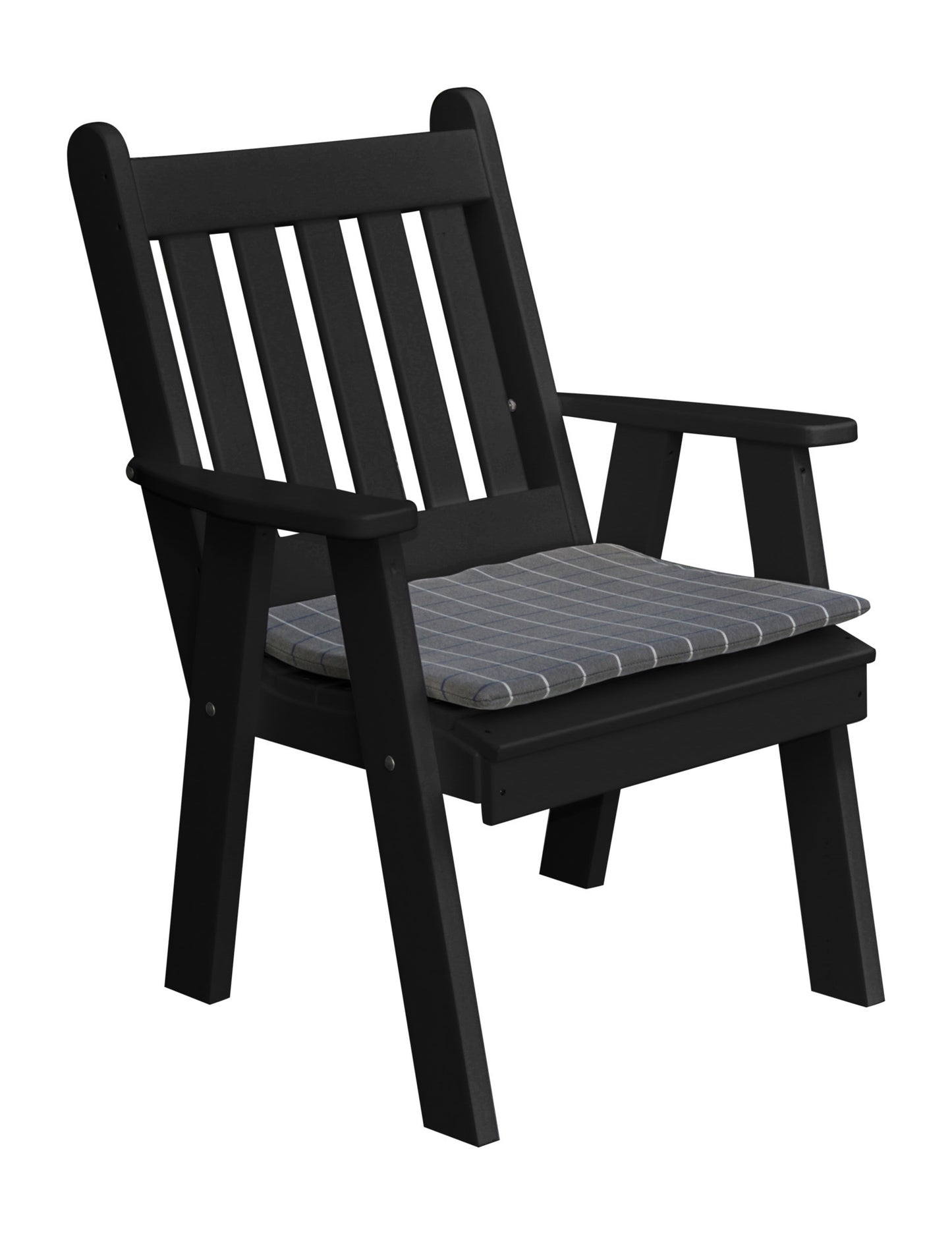 A&L Furniture Company Recycled Plastic Traditional English Deck Chair - LEAD TIME TO SHIP 10 BUSINESS DAYS