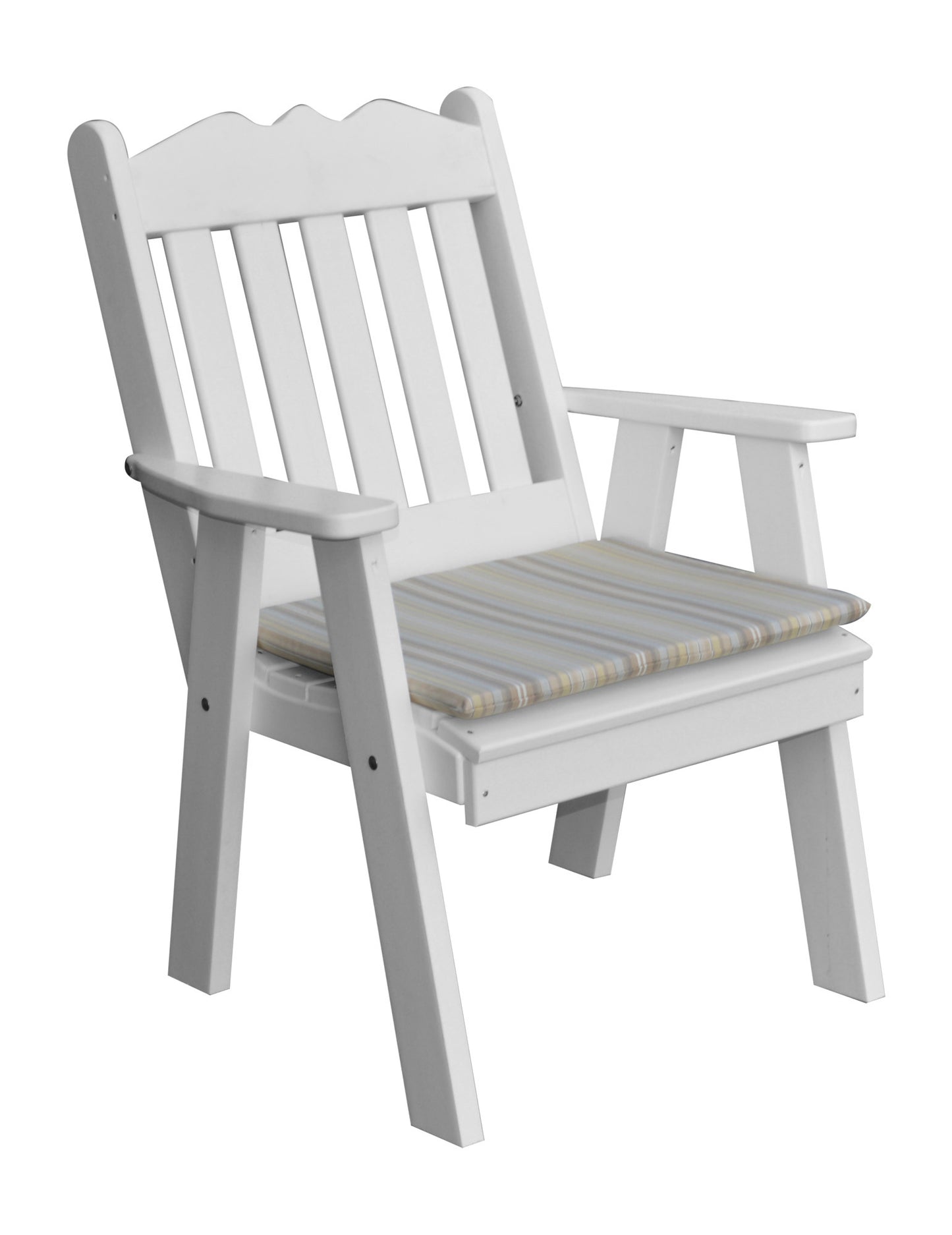 A&L Furniture Company Recycled Plastic Royal English Deck Chair - LEAD TIME TO SHIP 10 BUSINESS DAYS