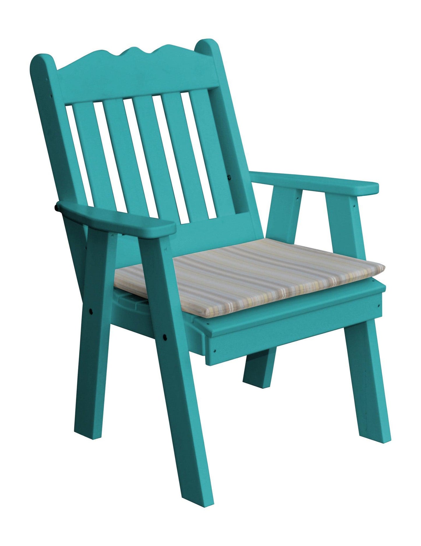 A&L Furniture Company Recycled Plastic Royal English Deck Chair - LEAD TIME TO SHIP 10 BUSINESS DAYS