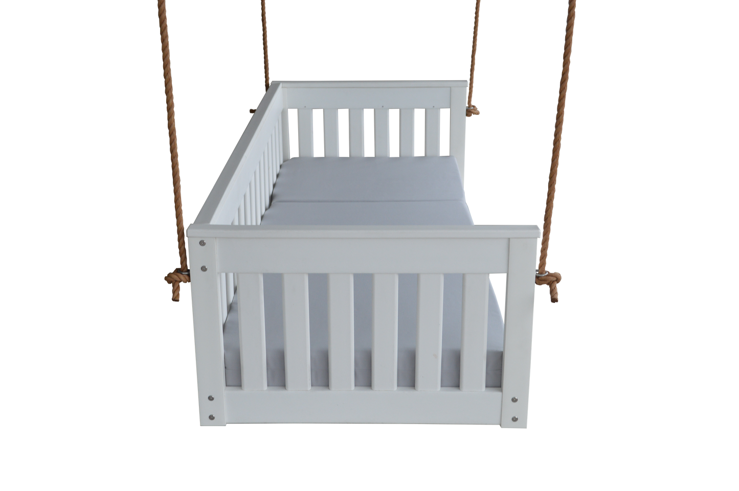 A&L Furniture Recycled Plastic 75" Deep Seating Mission Sofa Swing w Rope - LEAD TIME TO SHIP 10 BUSINESS DAYS Regular price