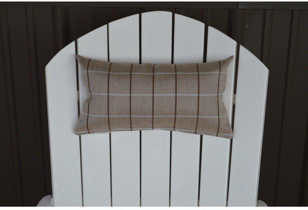Adirondack Chair Head Pillow | Outdoor Teflon Fabric Pillow – Rocking ...