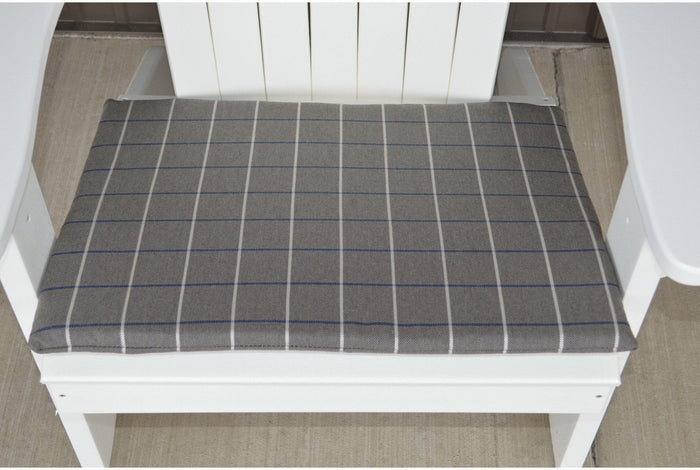 A & L Furniture Sundown Agora 22"L 17"W 1"T Rocking Chair Seat Cushion  - Ships FREE in 5-7 Business days - Rocking Furniture