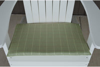 A & L Furniture Sundown Agora 22"L 17"W 1"T Rocking Chair Seat Cushion  - Ships FREE in 5-7 Business days - Rocking Furniture