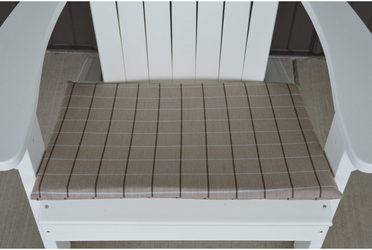 A & L Furniture Sundown Agora 22"L 17"W 1"T Rocking Chair Seat Cushion  - Ships FREE in 5-7 Business days - Rocking Furniture
