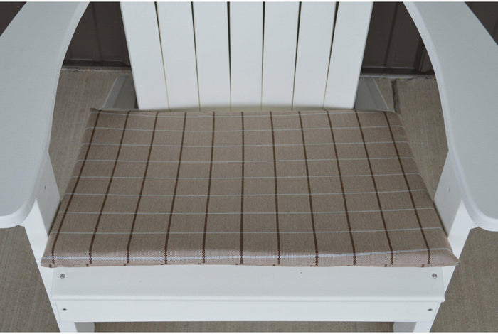 A & L Furniture Sundown Agora 22"L 17"W 1"T Rocking Chair Seat Cushion  - Ships FREE in 5-7 Business days - Rocking Furniture