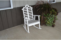 A & L Furniture Sundown Agora 22"L 17"W 1"T Rocking Chair Seat Cushion  - Ships FREE in 5-7 Business days - Rocking Furniture