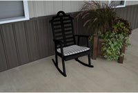 A & L Furniture Sundown Agora 22"L 17"W 1"T Rocking Chair Seat Cushion  - Ships FREE in 5-7 Business days - Rocking Furniture
