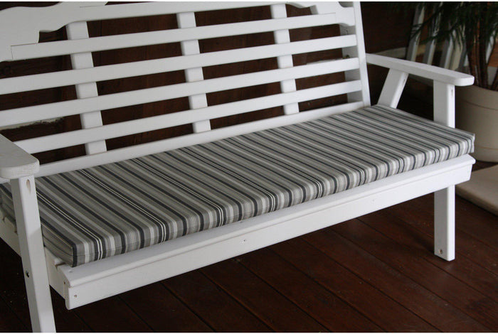 A&L Furniture Weather-Resistant Acrylic Full Cushion for Bench, Glider or  Swing