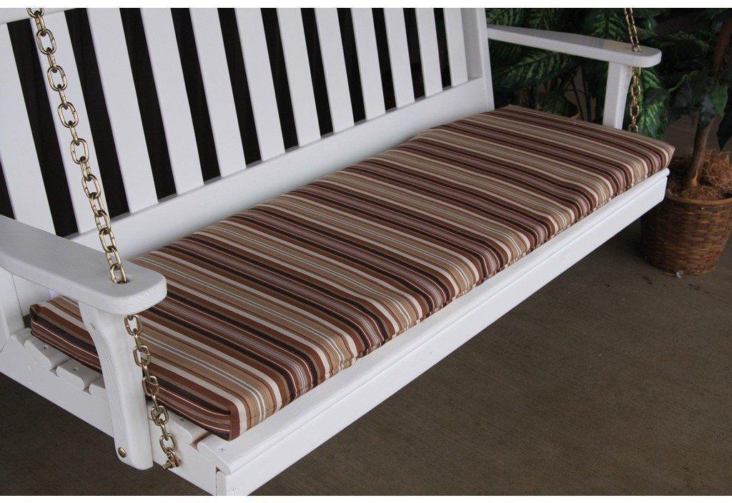 A & L Furniture Co. 6' Bench Cushion  - Ships FREE in 5-7 Business days - Rocking Furniture