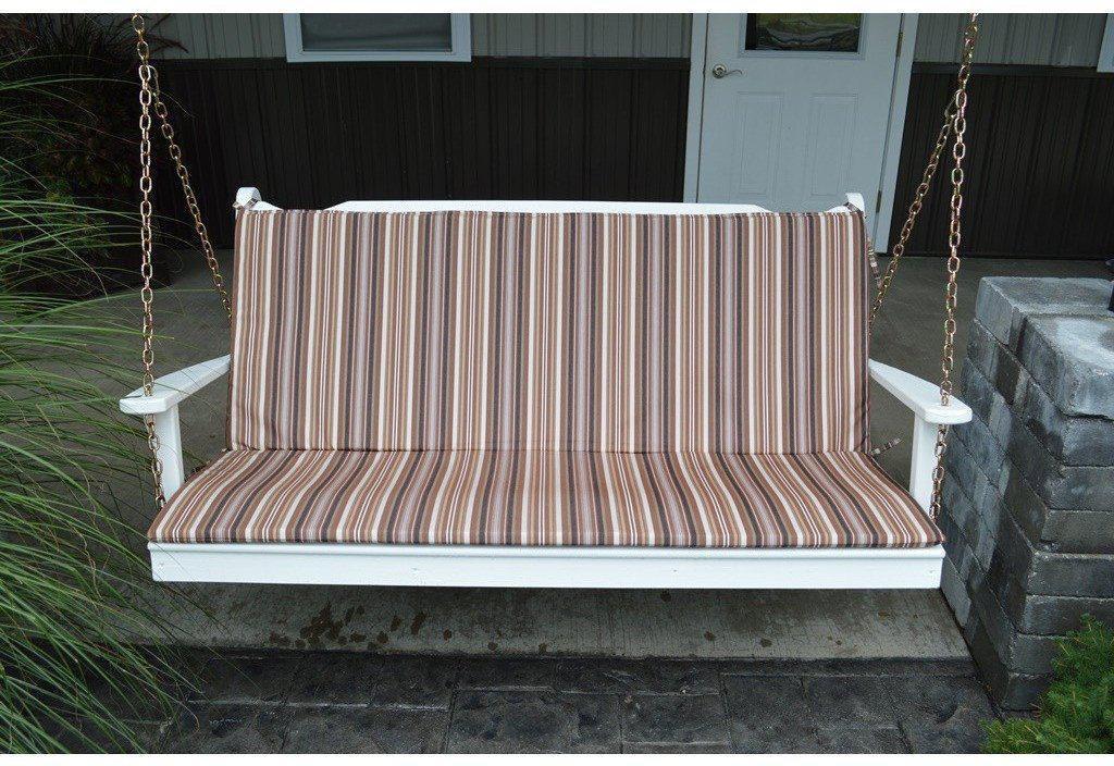 A & L Furniture Co. 4' Full Bench Cushion  - Ships FREE in 5-7 Business days - Rocking Furniture