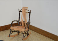 A & L Furniture Co. Amish Bentwood Hickory Child's Rocker  - Ships FREE in 5-7 Business days - Rocking Furniture