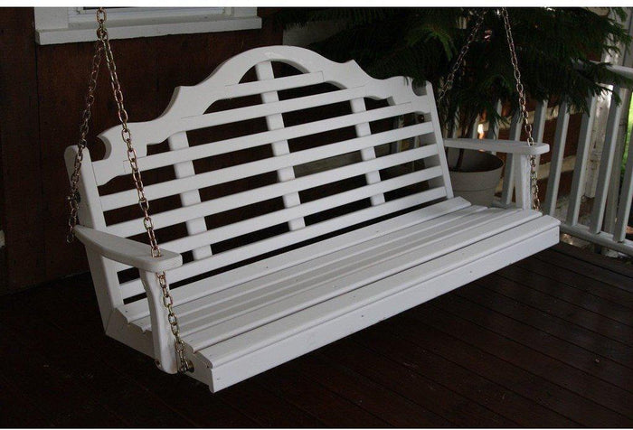 A & L Furniture Co. Yellow Pine 5' Marlboro Swing  - Ships FREE in 5-7 Business days - Rocking Furniture