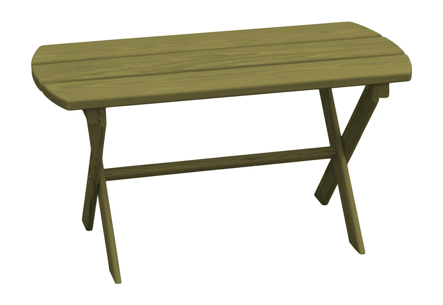 A&L Furniture Co. Yellow Pine Folding Coffee Table - LEAD TIME TO SHIP 10 BUSINESS DAYS