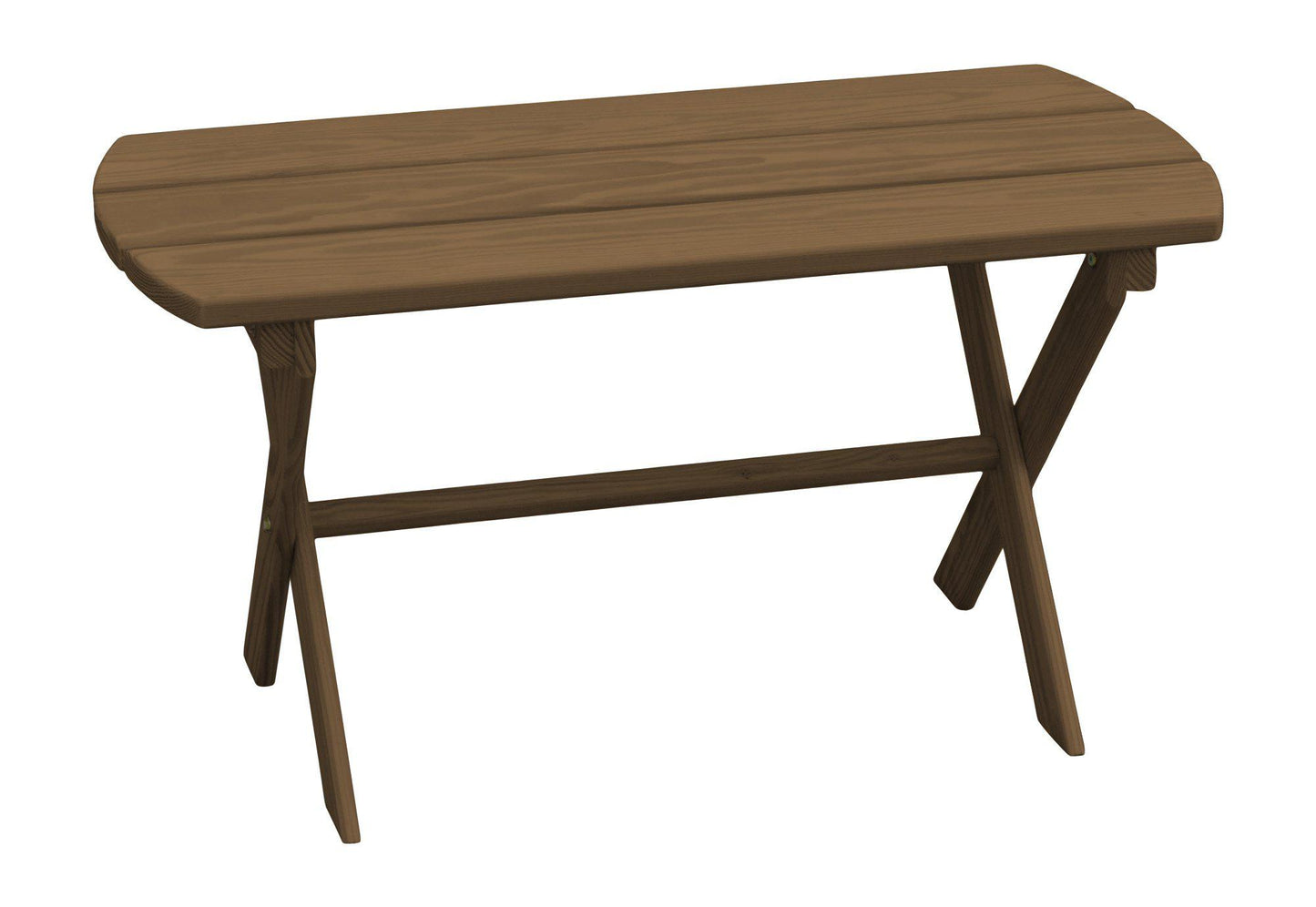 A&L Furniture Co. Yellow Pine Folding Coffee Table - LEAD TIME TO SHIP 10 BUSINESS DAYS