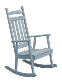 a&l classic porch rocking chair gray stain