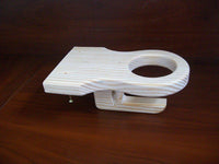 A & L Furniture Co. Yellow Pines Pine Cup Holder  - Ships FREE in 5-7 Business days - Rocking Furniture